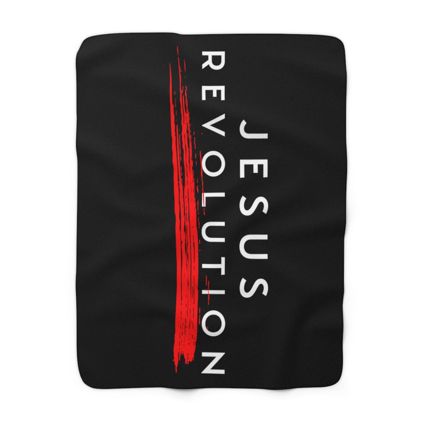 Jesus Revolution Sherpa Fleece Blanket