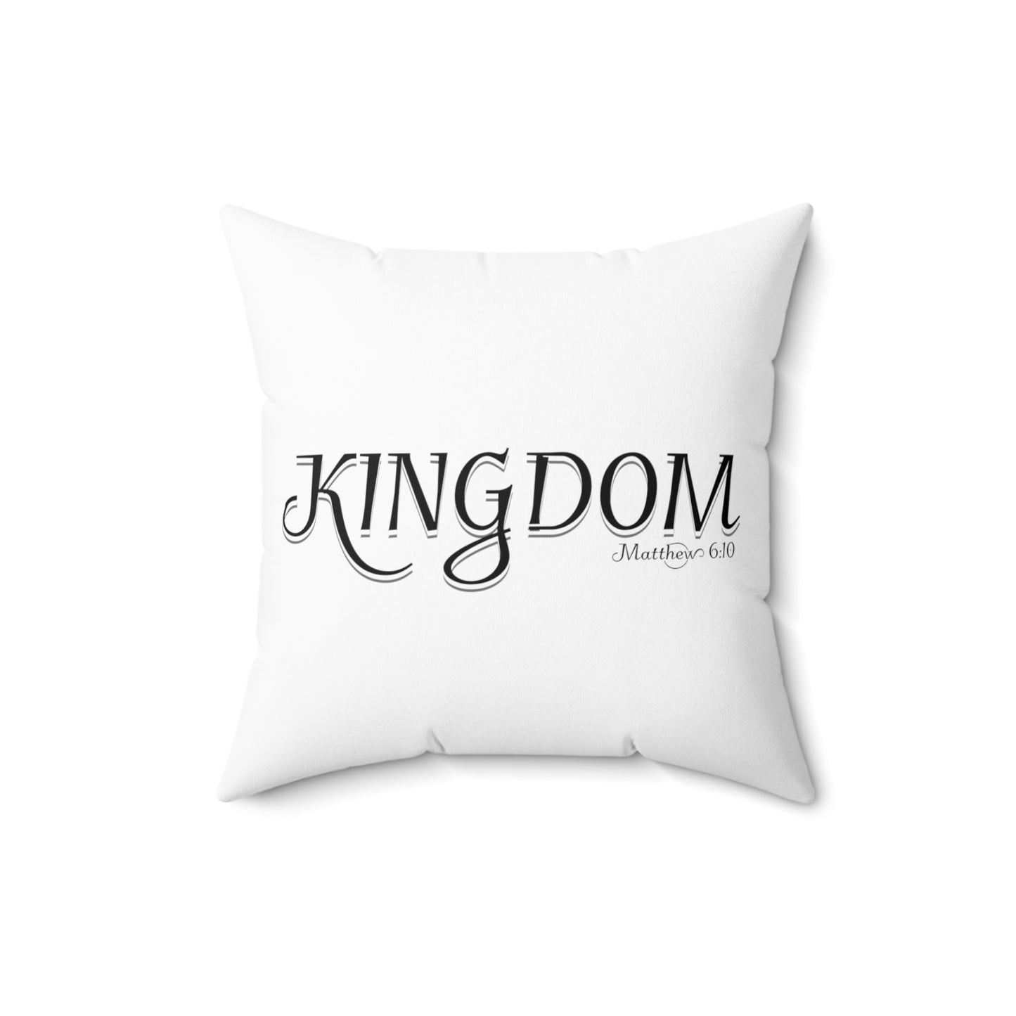 Kingdom Faux Suede Square Pillow