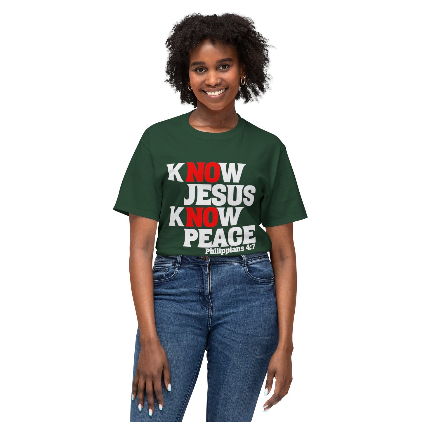 Know Jesus Know Peace Tee