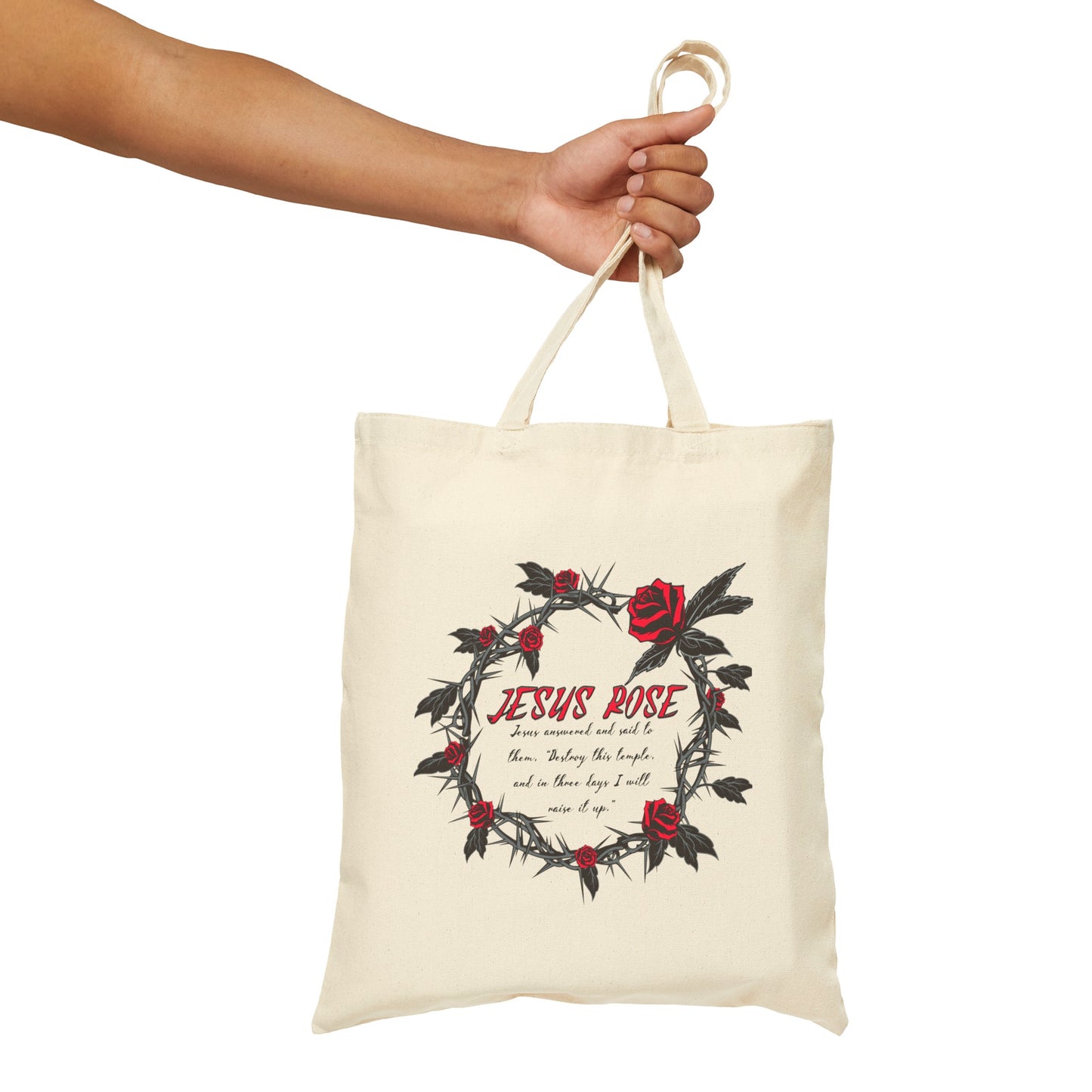 Cotton Canvas Tote Bag