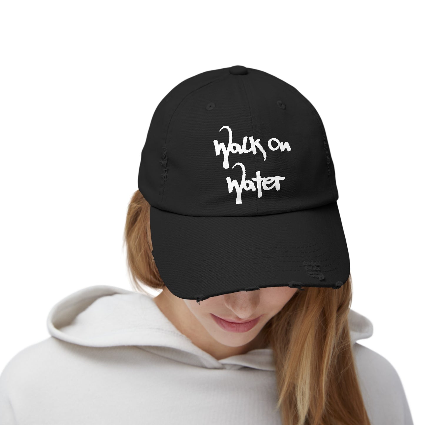 Walk on Water Distressed Cap