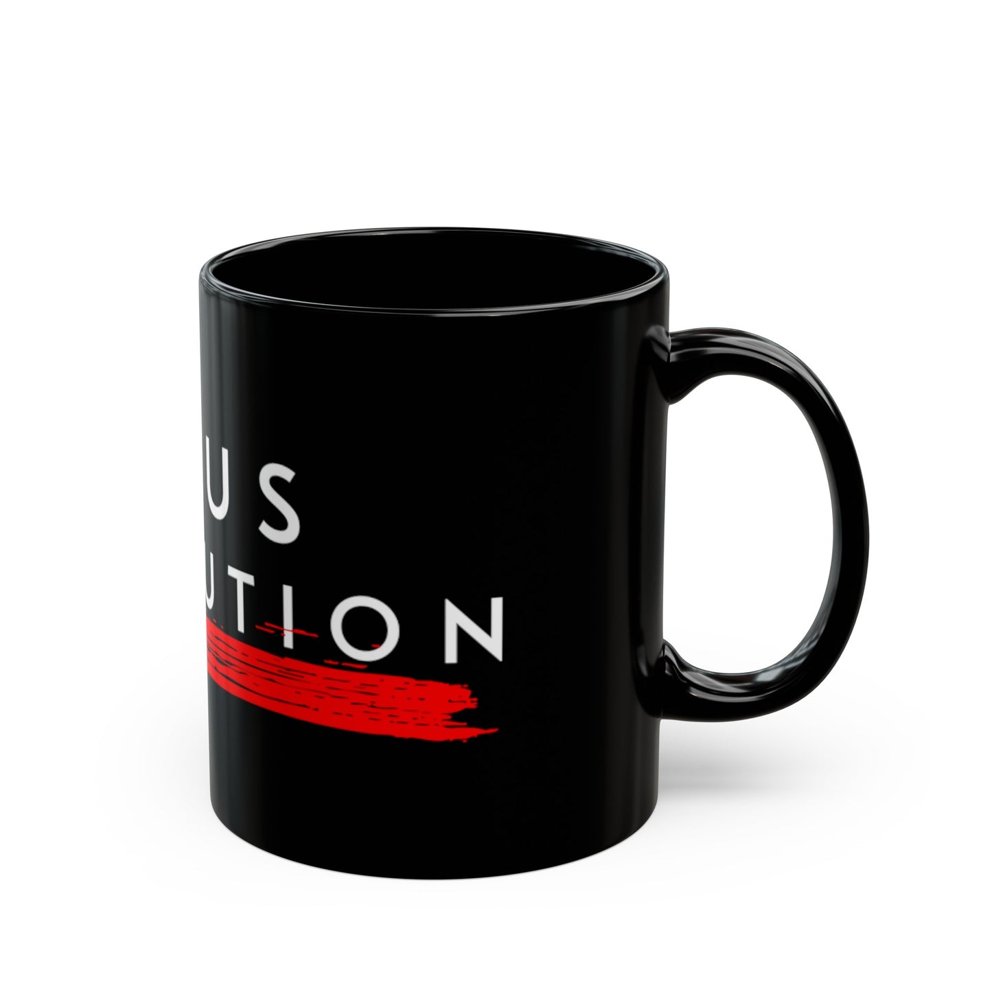 Jesus Revolution Black Mug