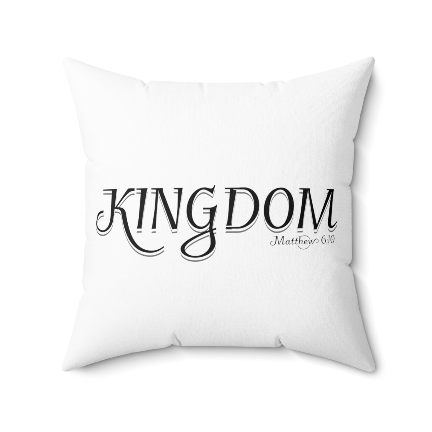 Kingdom Faux Suede Square Pillow