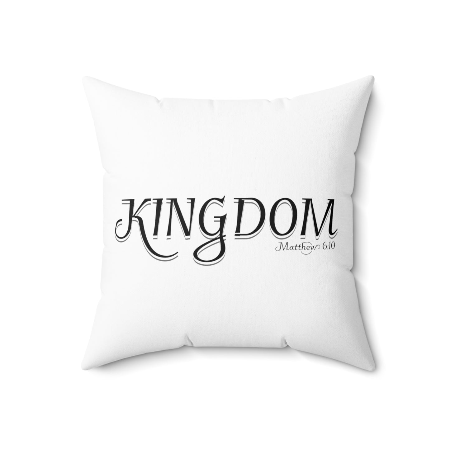 Kingdom Faux Suede Square Pillow